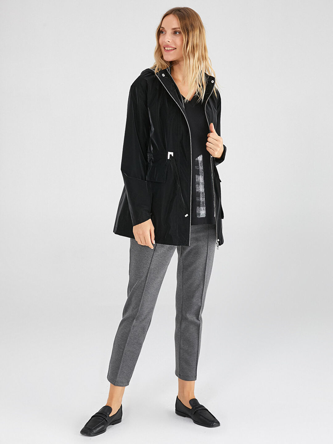 FOLNUA ♥ Annee Trench Coat /追跡付 Amazon.com: Niiyyjj Autumn Long Black Shiny Patent Faux