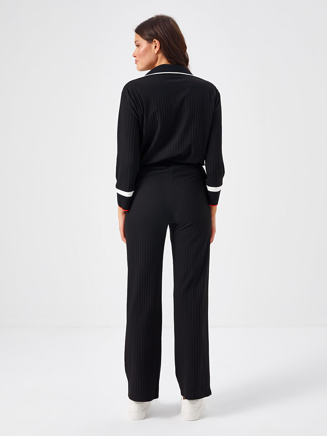 Straight Fit Örme Pantolon 68520