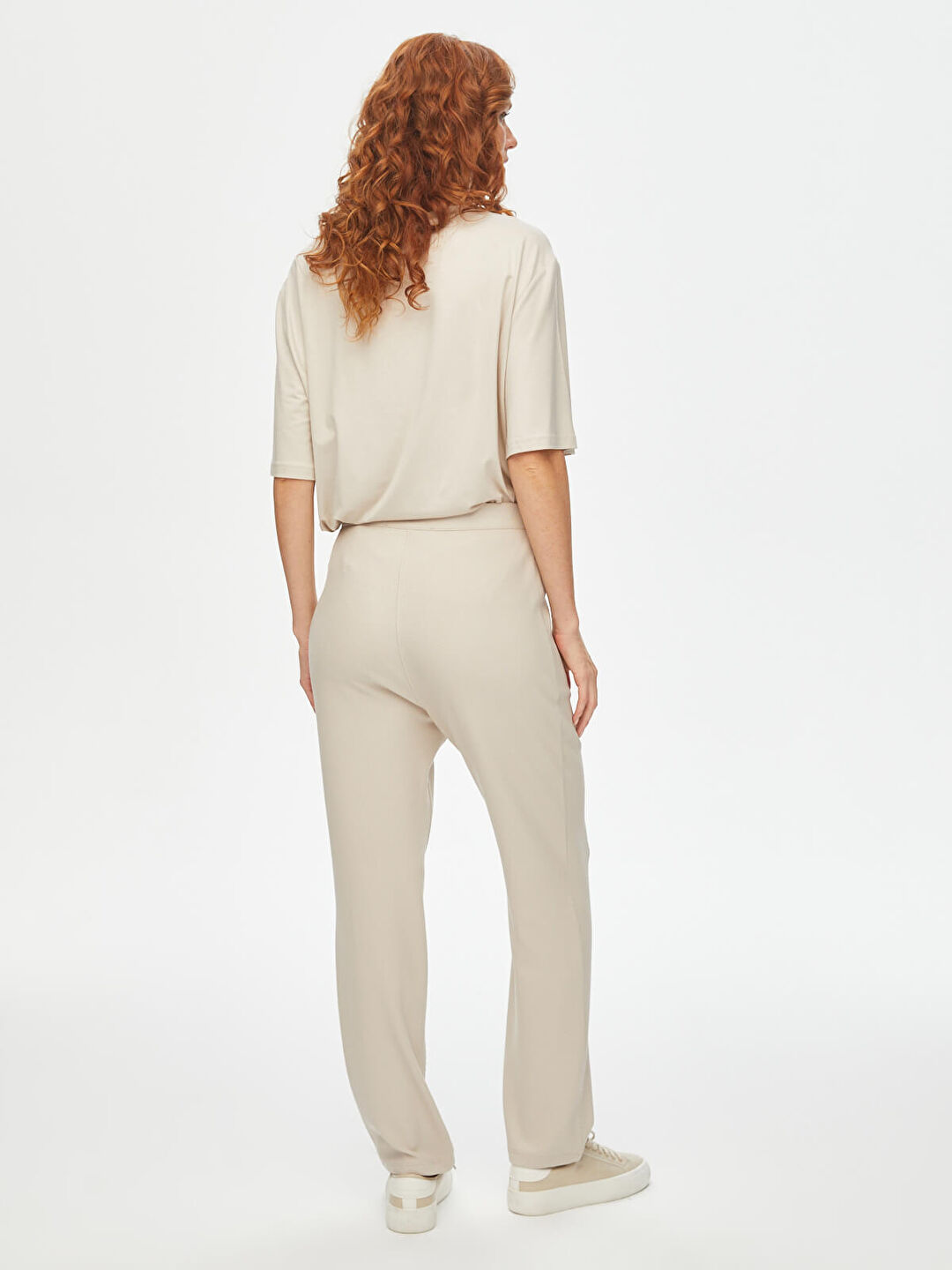 Relax Diagonal Dokulu Slım Fit Örme Pantolon 69763