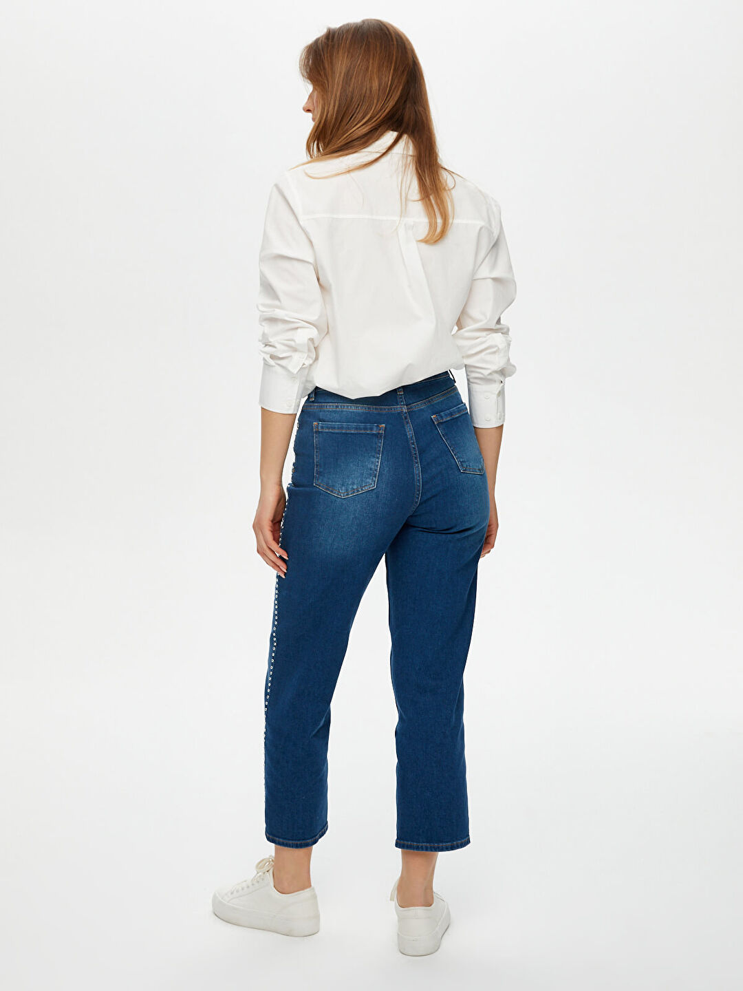 Trok Taş Detaylı Straıght Fit Jean Pantolon S25JPN006