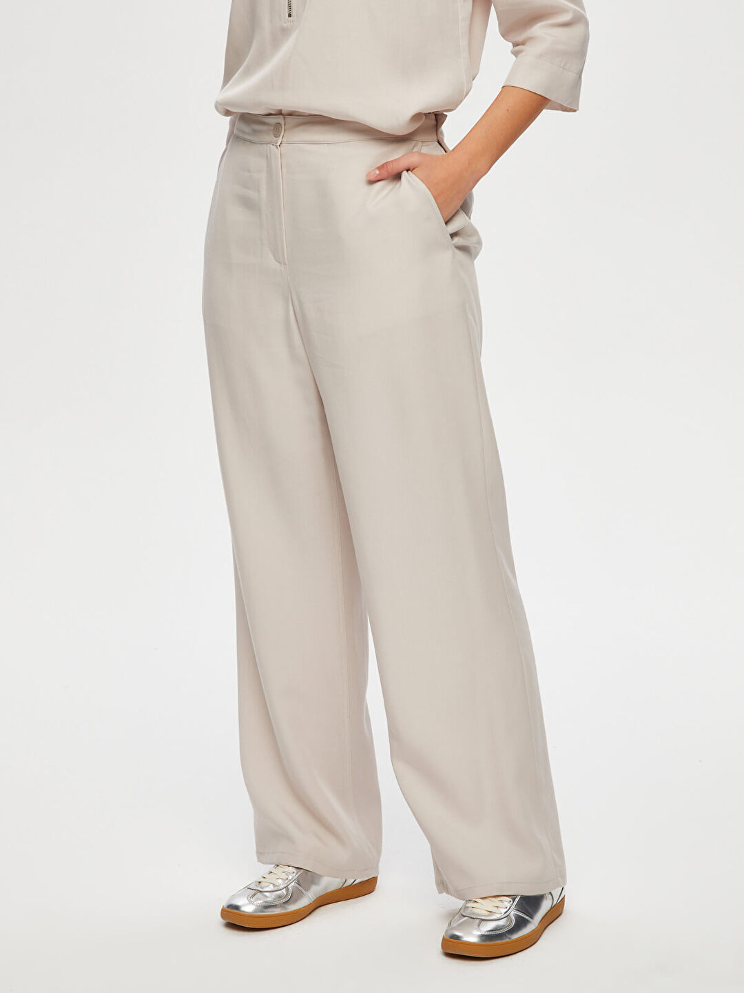 Wide Leg Fit Liyoselli Pantolon S25PNT005