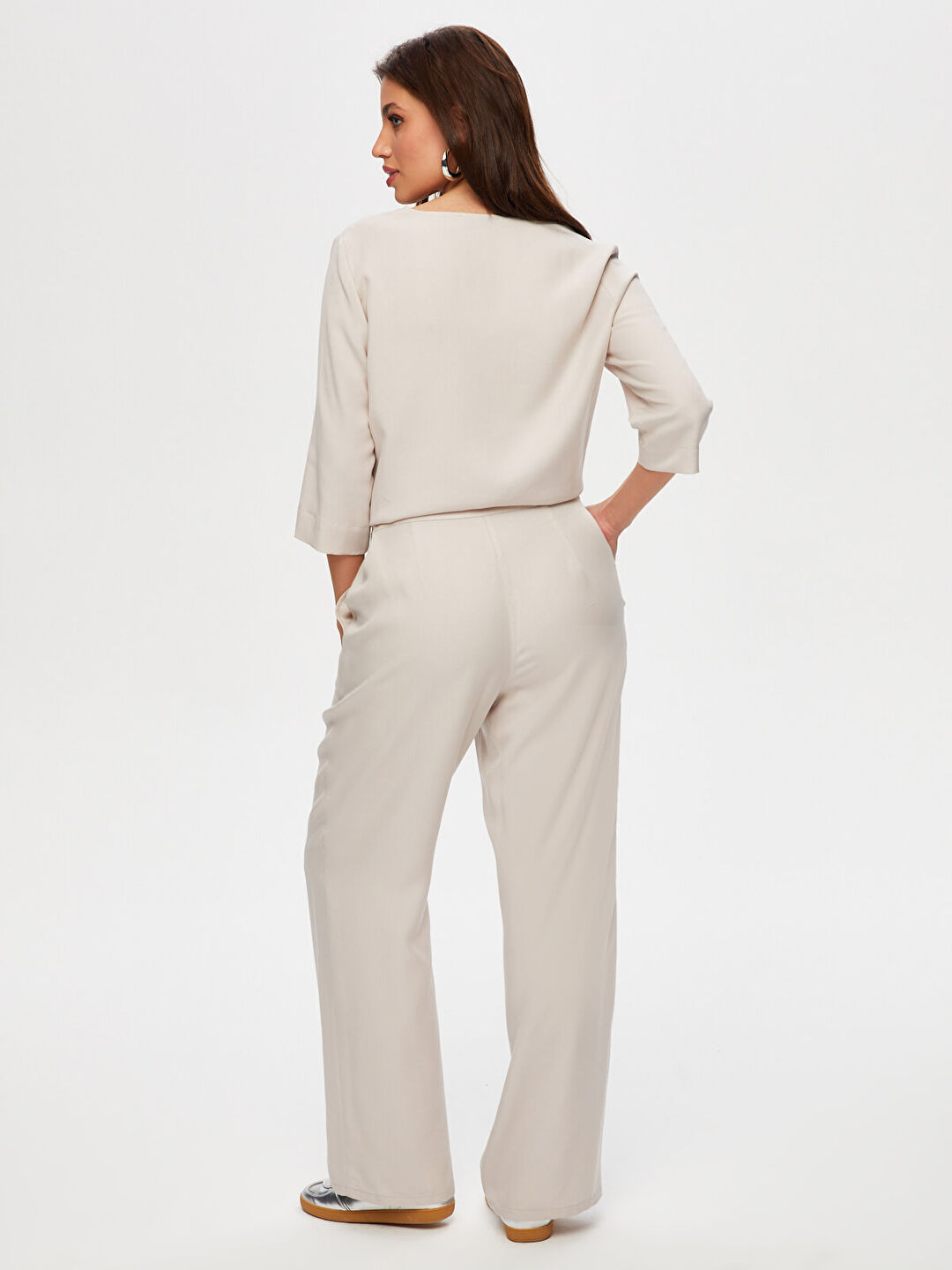 Wide Leg Fit Liyoselli Pantolon S25PNT005