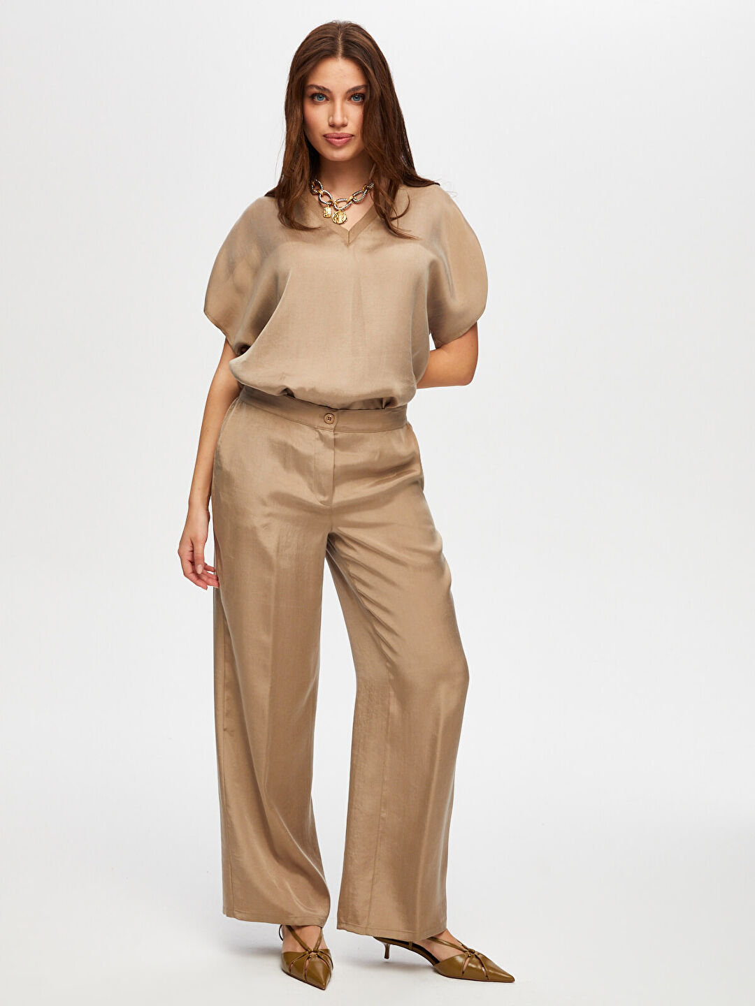 Straight Fit Tensel Pantolon S25PNT023