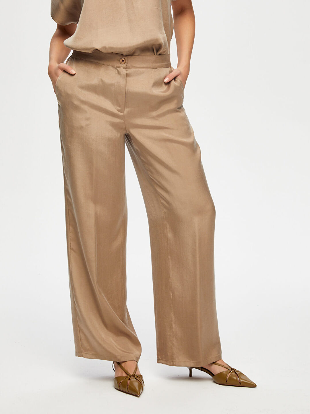 Straight Fit Tensel Pantolon S25PNT023