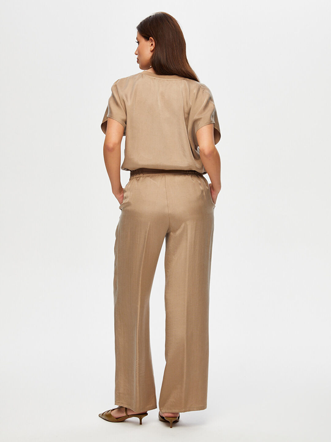 Straight Fit Tensel Pantolon S25PNT023
