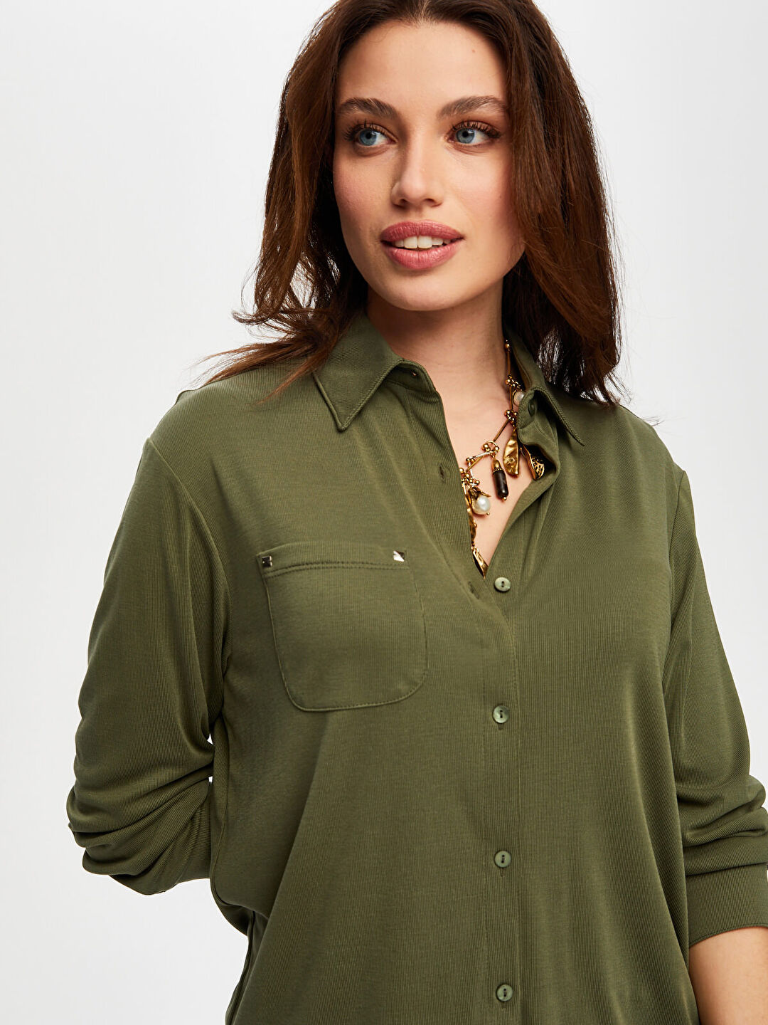 Modallı Örme Tunik S25TNK009